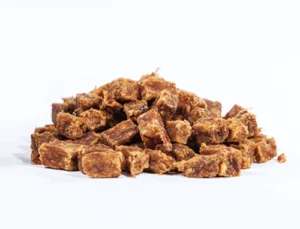 Friandises naturelles pour chien : cube de viande